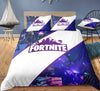 Fehér És Lila Fortnite Paplanhuzat