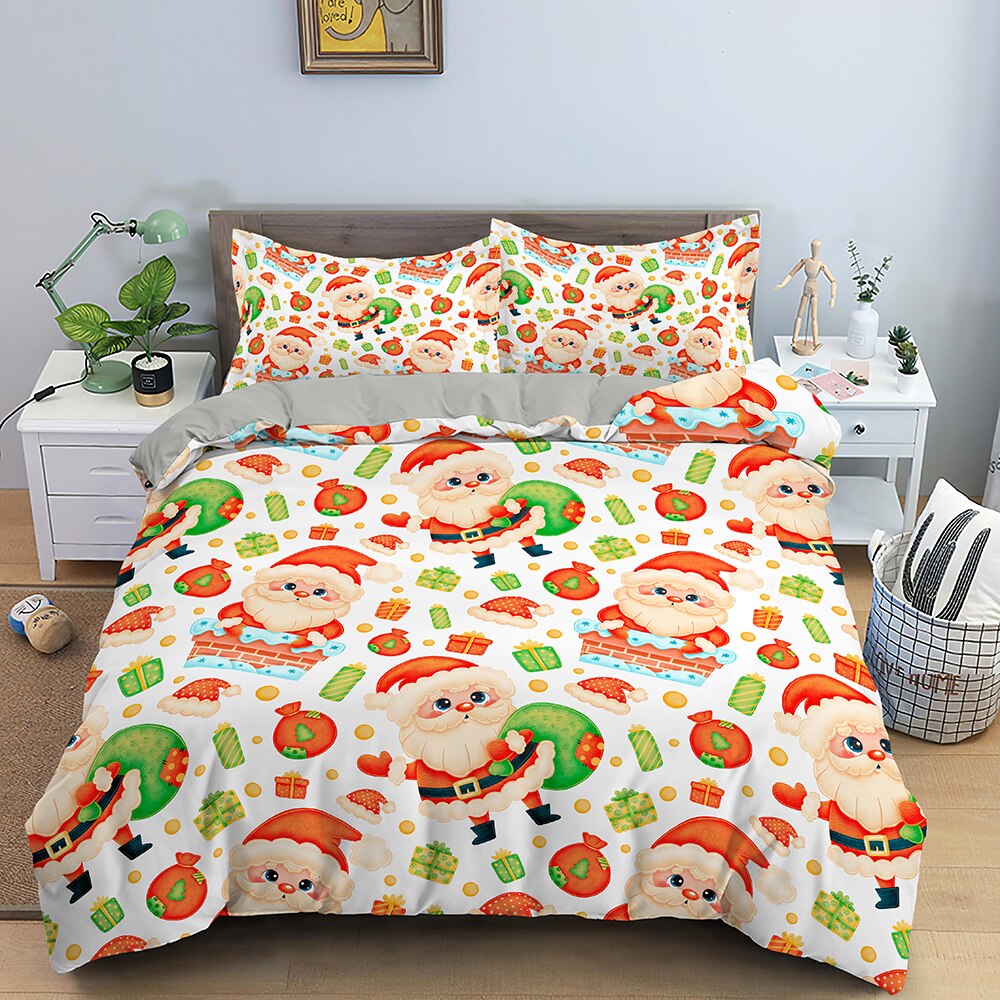 Fehér Mikulás Paplanhuzat