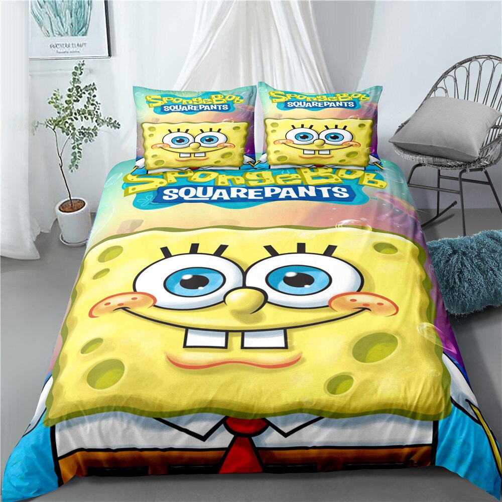 Spongya Bob Szögletes Paplanhuzat