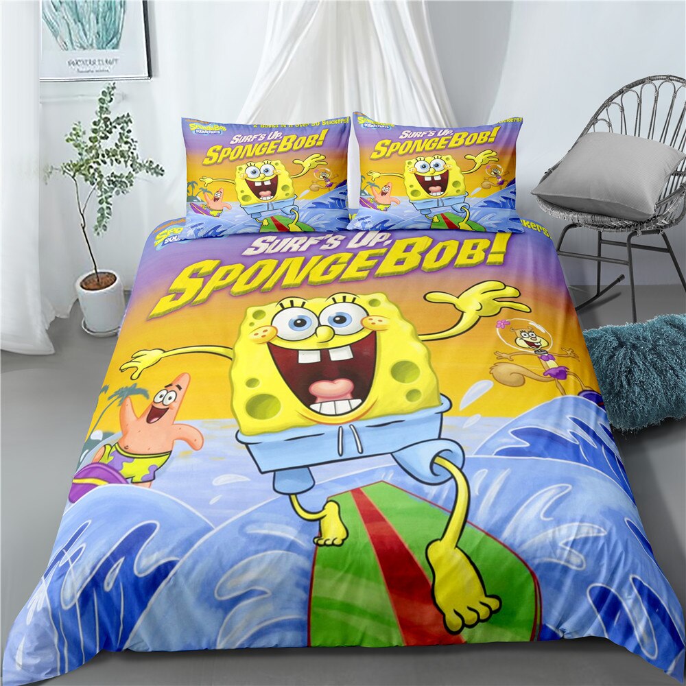 Spongebob Szörfözés Paplanhuzat