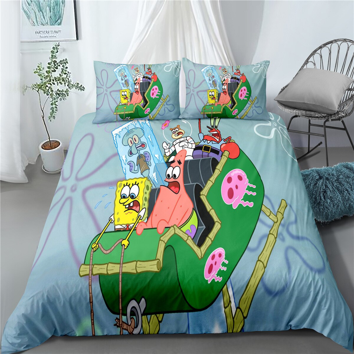 Spongyabob Szánkó Paplanhuzat