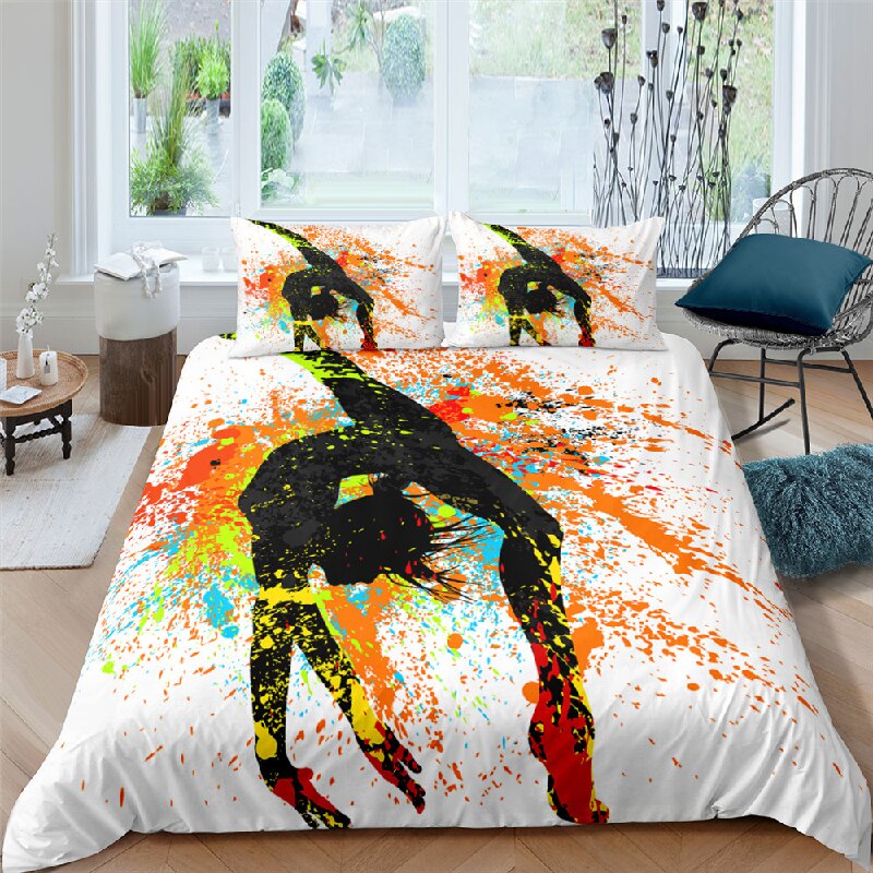 Paplanhuzat Klasszikus Táncfestmény Narancs