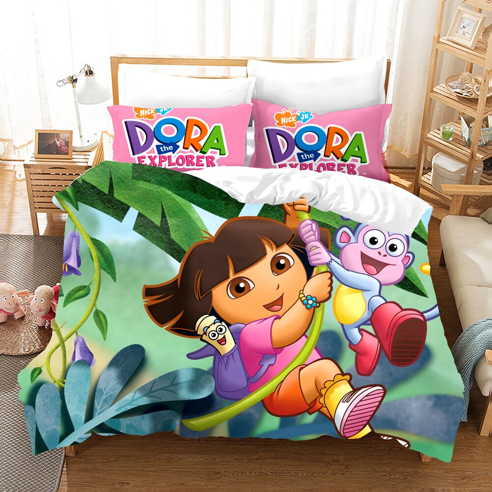 Dora, A Felfedező Baba És A Térkép Paplanhuzat