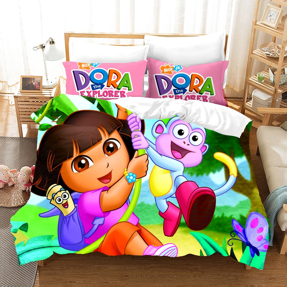 Dora, A Felfedező És Boots Paplanhuzat