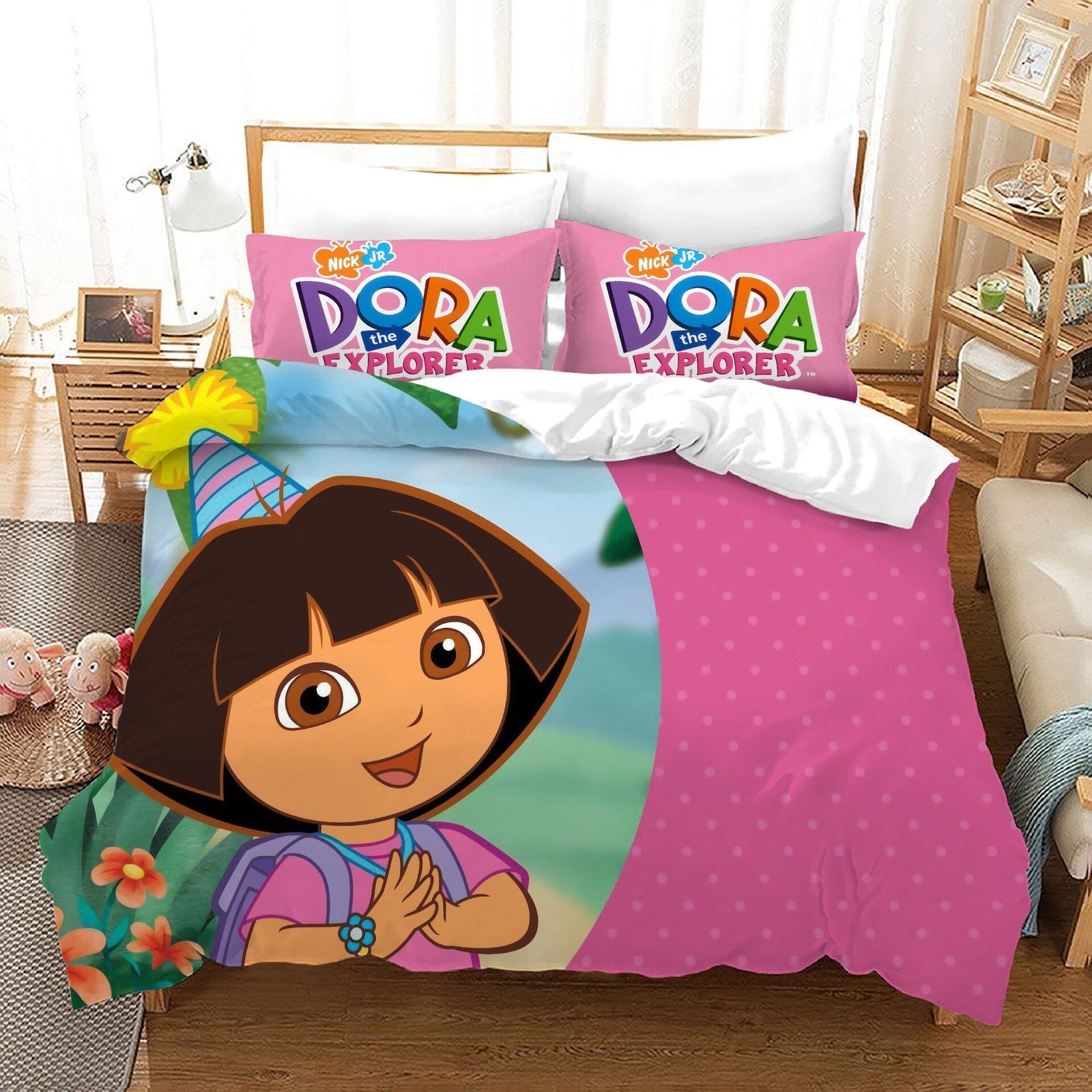 Dora The Explorer Paplanhuzat Rózsaszín