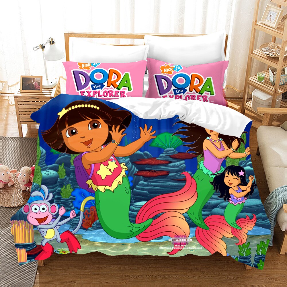 Dora The Explorer Sellők Paplanhuzat