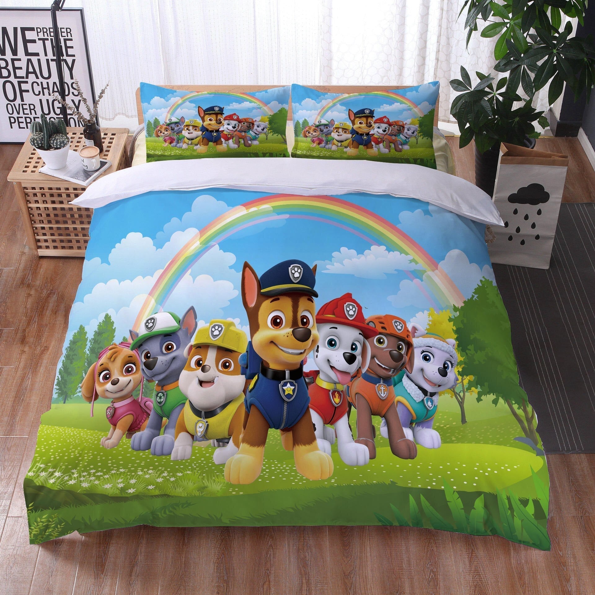 Paw Patrol Rainbow Team Paplanhuzat