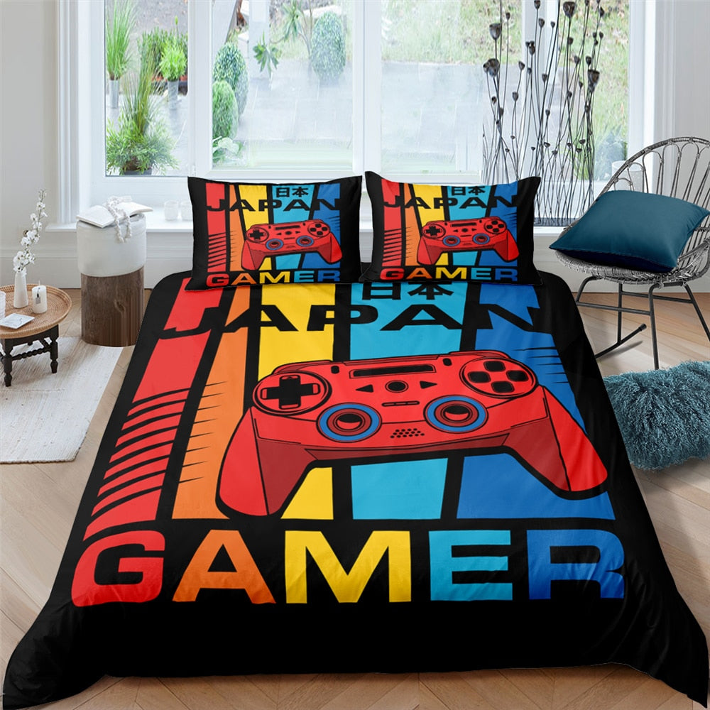 Többszínű Gaming Paplanhuzat