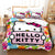 Hello Kitty Többszínű Paplanhuzat