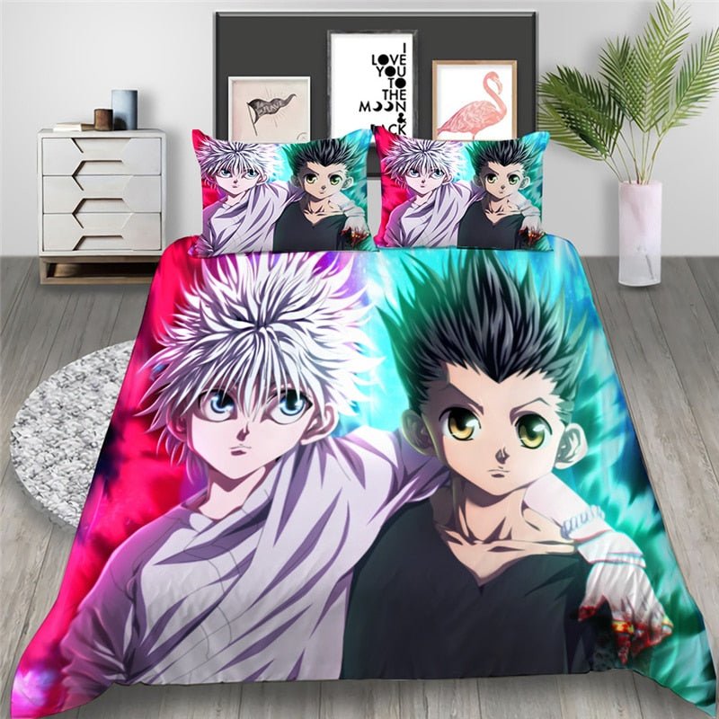 Hunter X Hunter Gon Freecss És Killua Zoldick Paplanhuzat