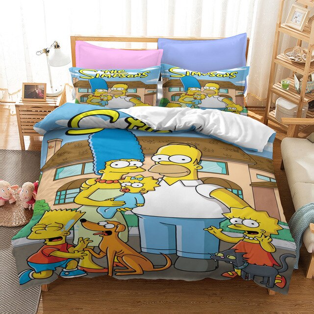 Dynebetræk The Simpsons Family