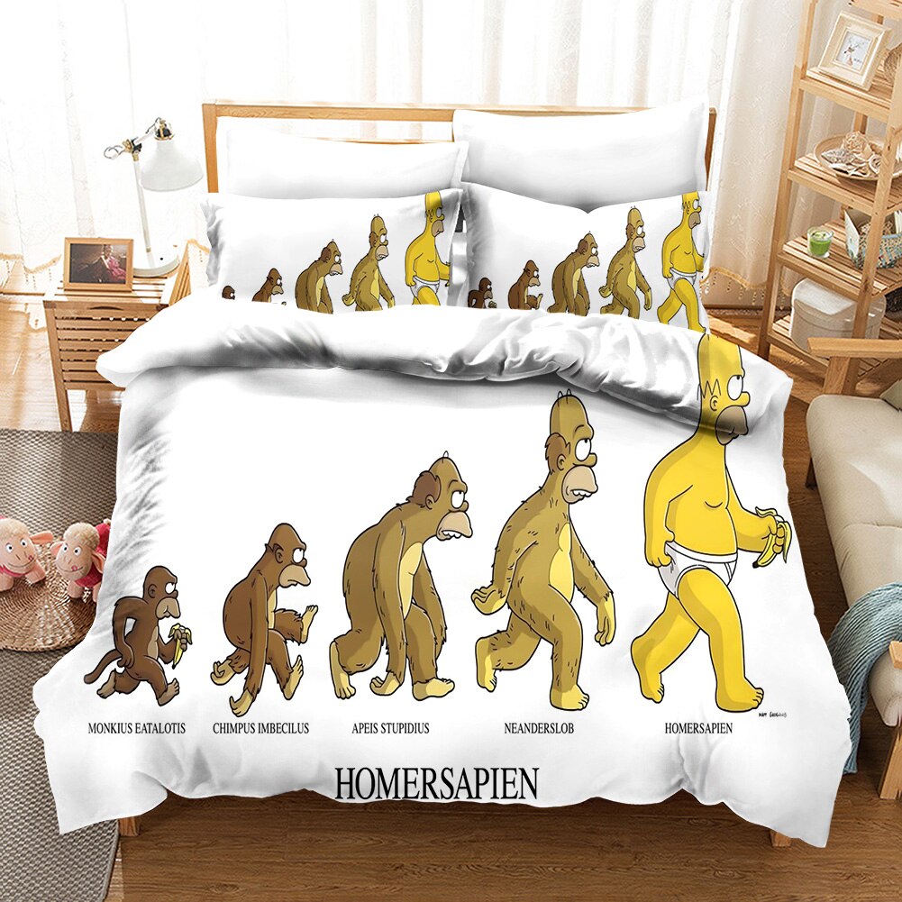 Dynebetræk The Simpsons Homersapien