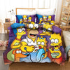 Dynebetræk The Simpsons A Sofaen