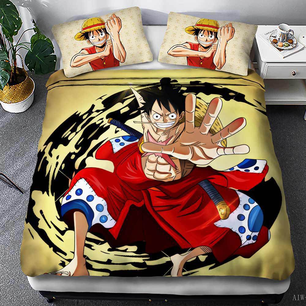 Egyrészes Luffy Sárga Paplanhuzat