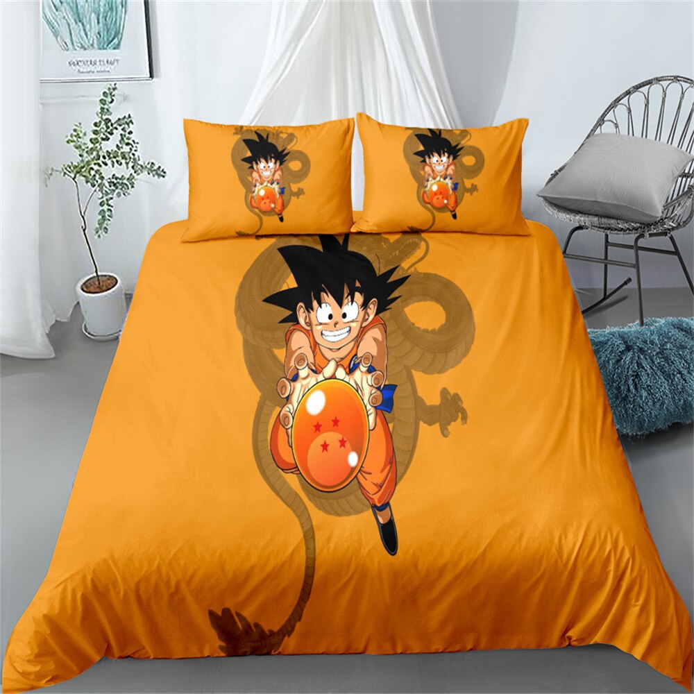 Narancssárga Dragon Ball Goku Paplanhuzat