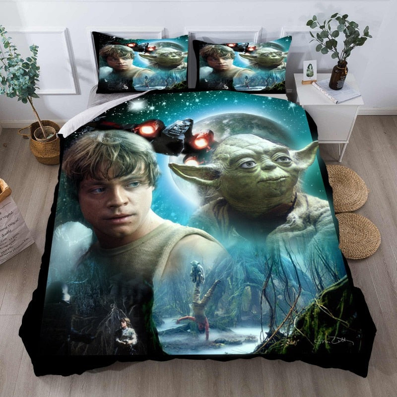 Star Wars Luke És Yoda Mester Paplanhuzat
