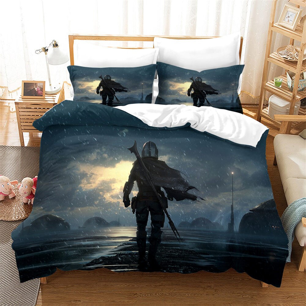 Paplanhuzat A Mandalorian In The Rain