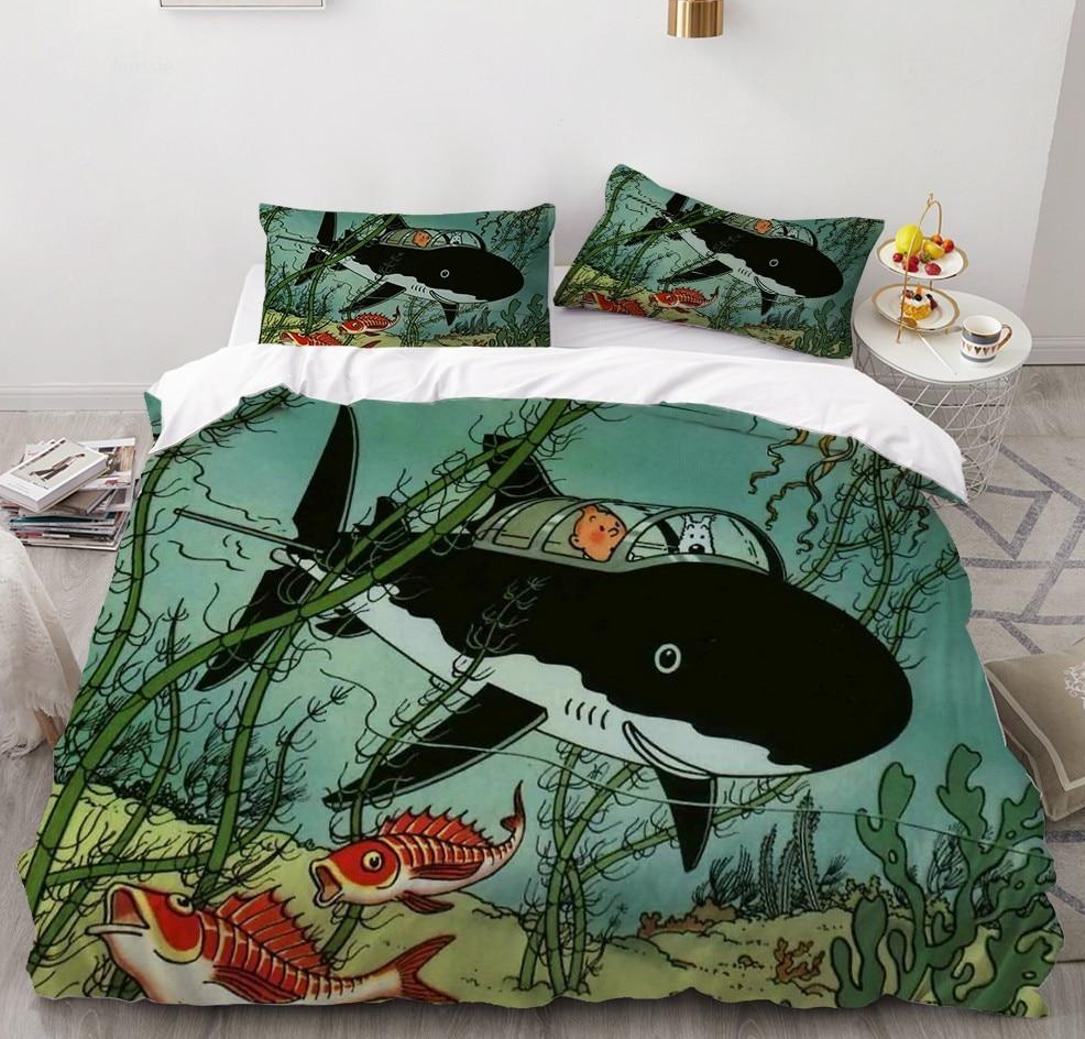Tintin A Tengeralattjáró Paplanhuzatban