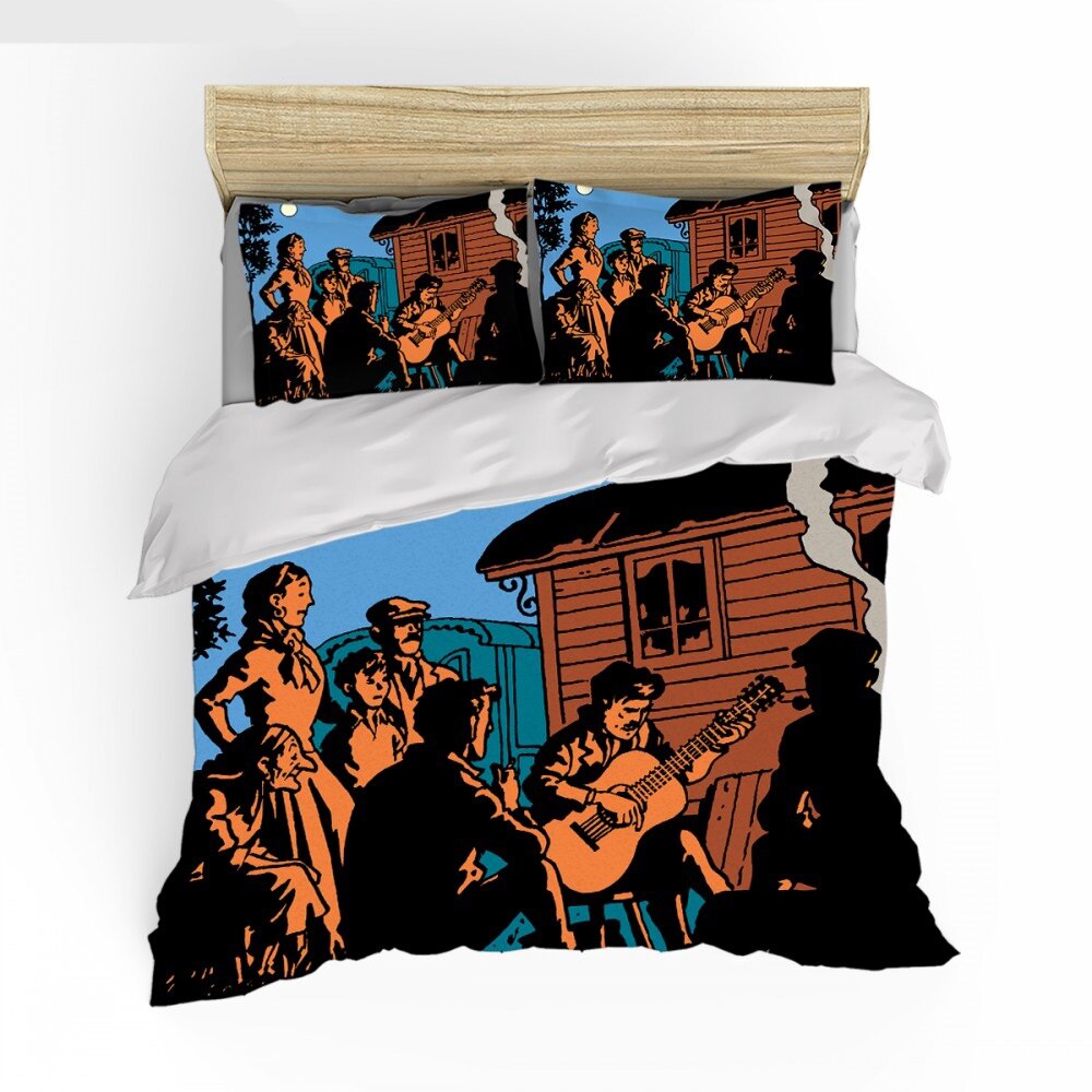 Tintin Gypsies Paplanhuzat