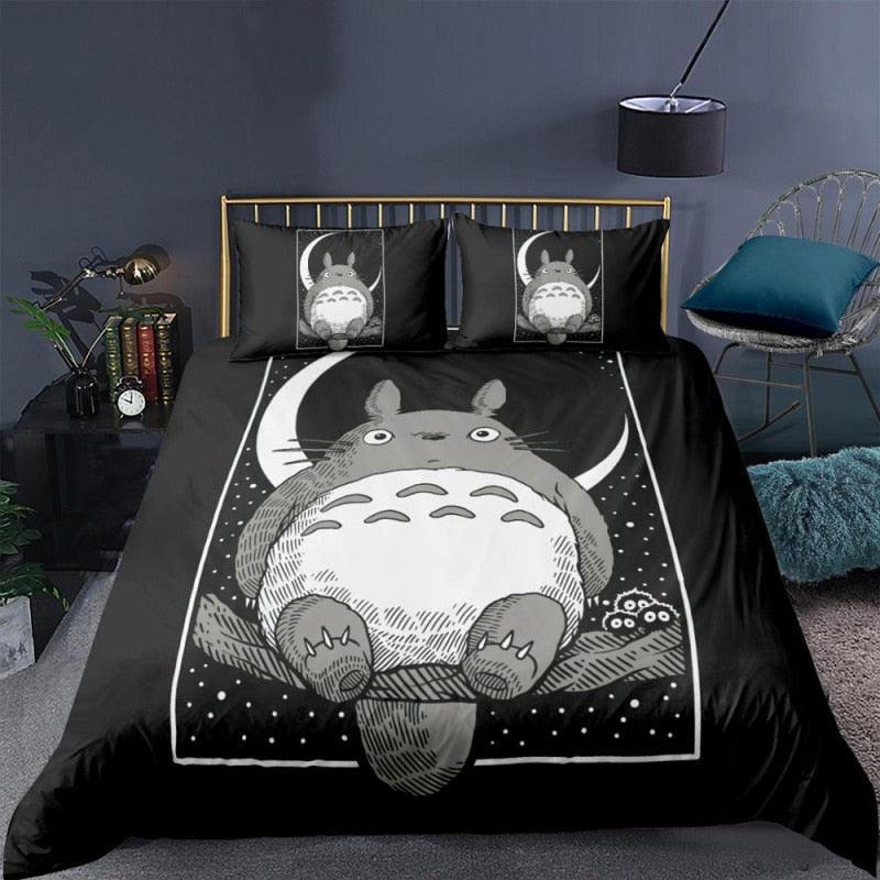 Totoro Paplanhuzat Black Night