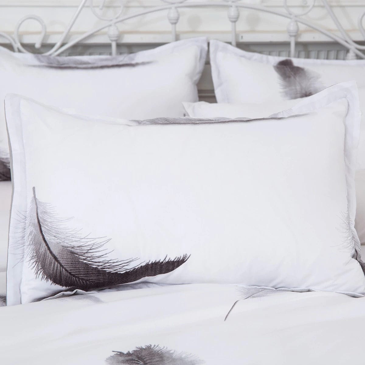 Hvidt Enkelt Dynebetræk