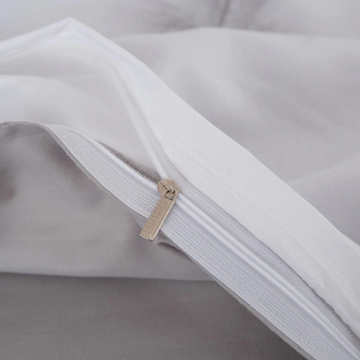 Hvidt Enkelt Dynebetræk