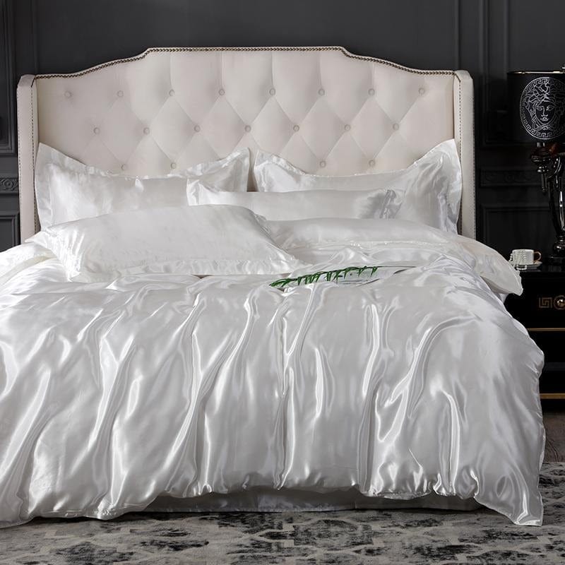 Hvidt Dynebetræk 140x200