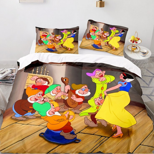 Snehvide És De 7 Dansende Dværge Dynebetræk