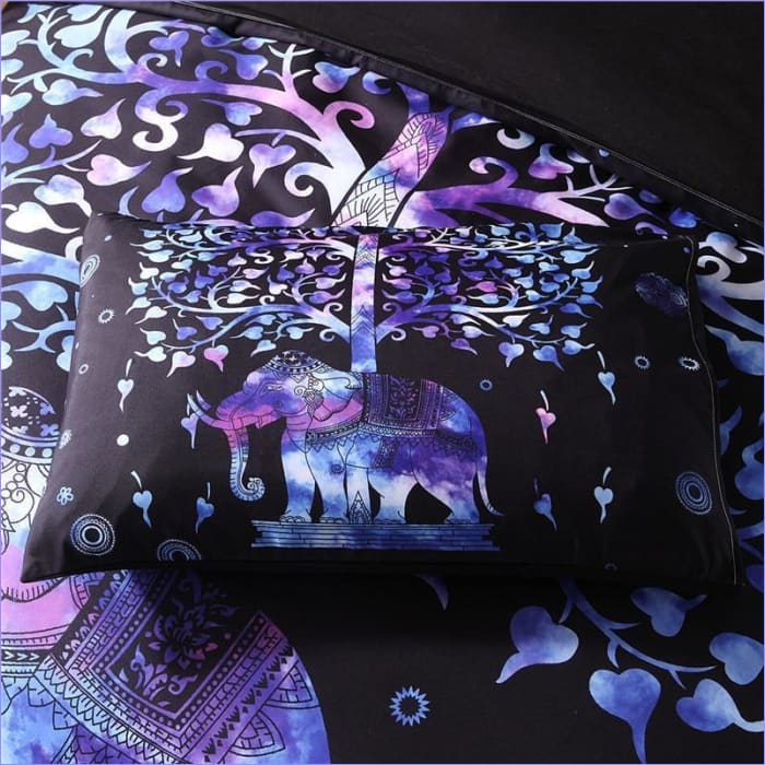 Bohemian Elephant Dynebetræk Multicolor