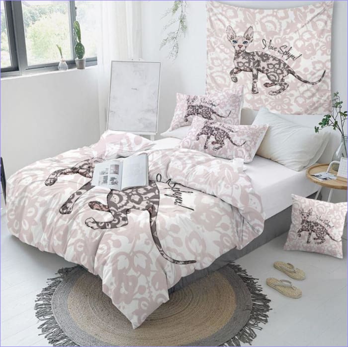 Cat Love Sphynx Dynebetræk