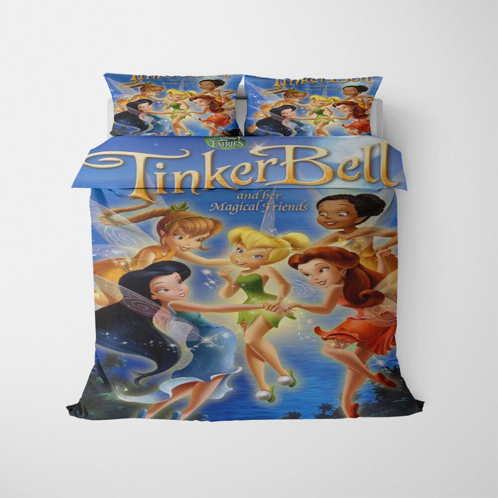 Dynebetræk Tinker Bell Og Blå Venskab