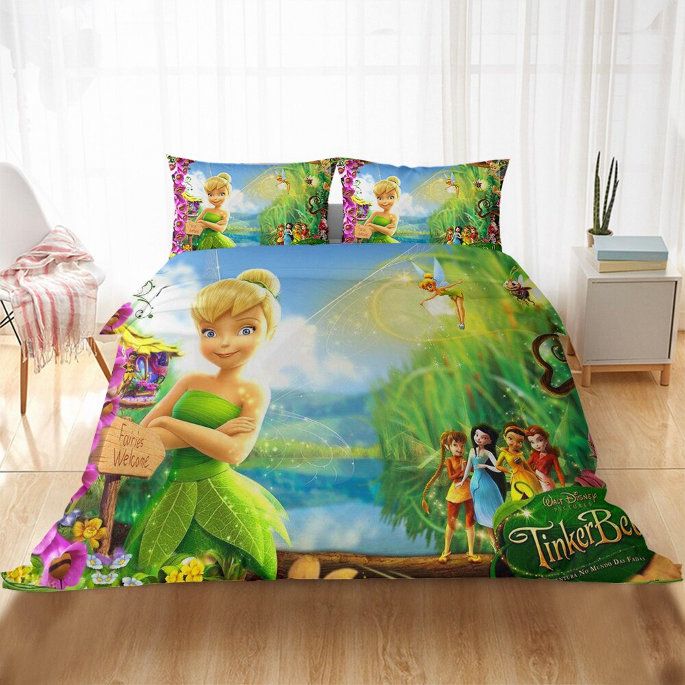 Dynebetræk Tinkerbell És Hendes Venner