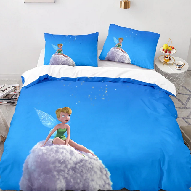 Dynebetræk Tinkerbell På En Sky