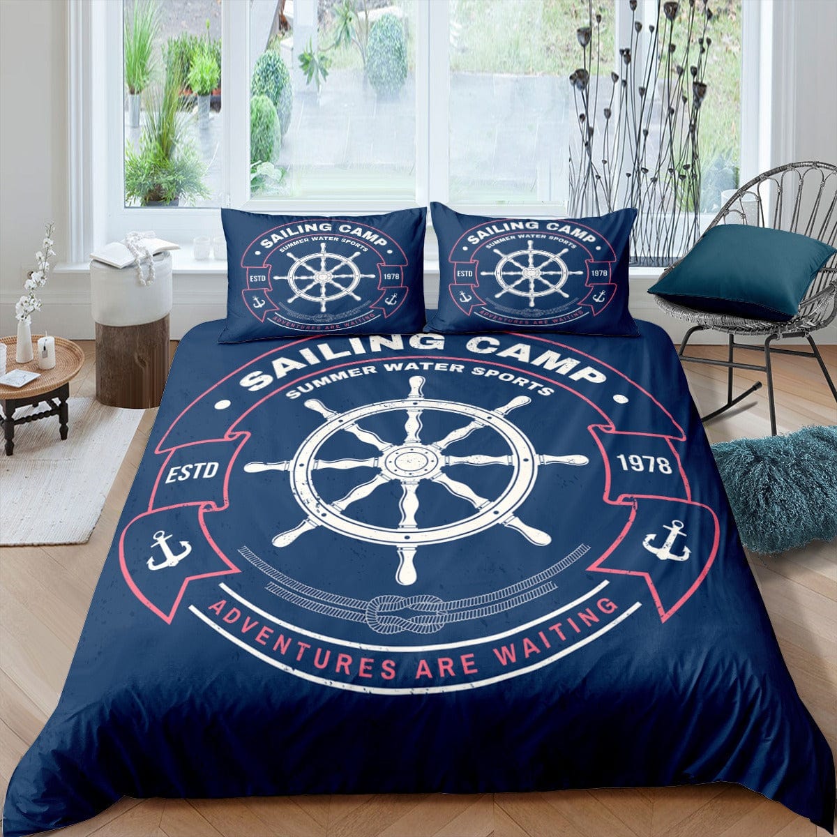 Dynebetræk Marine Decor Ror