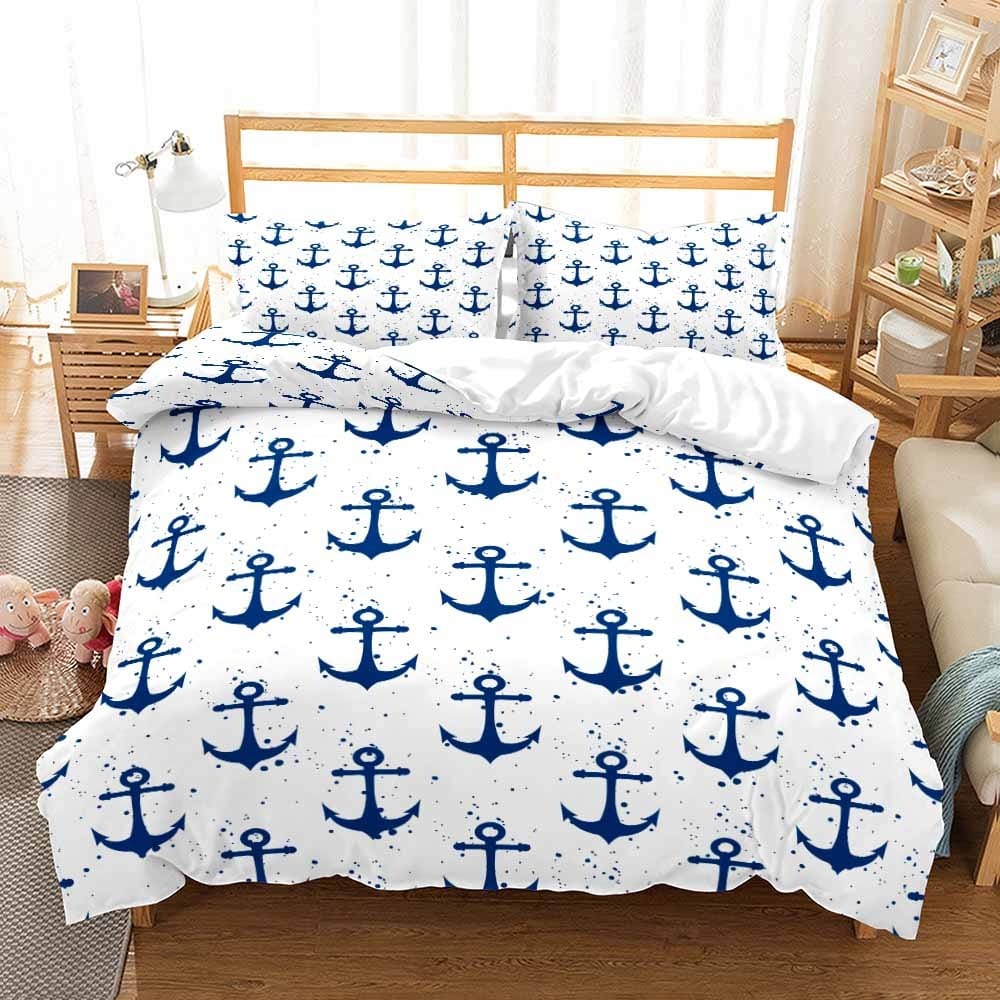Hvid És Fehér Sailor Child Dynebetræk