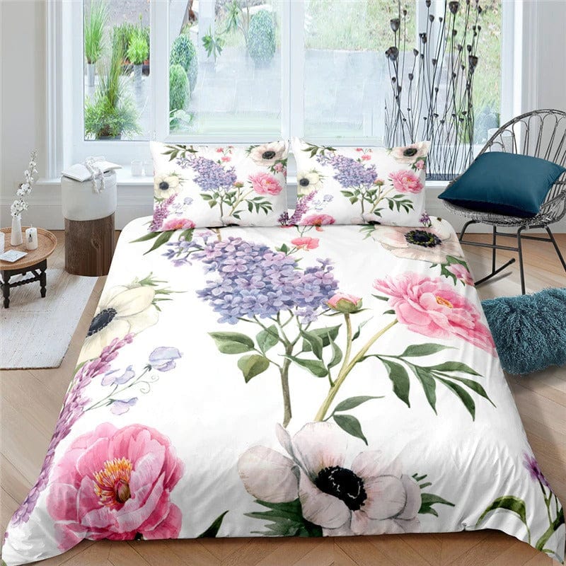 Blomsterdynebetræk Vintage Stílusú