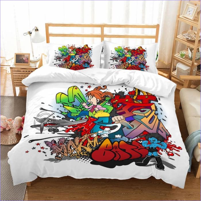 Graffiti Dynebetræk 200x200