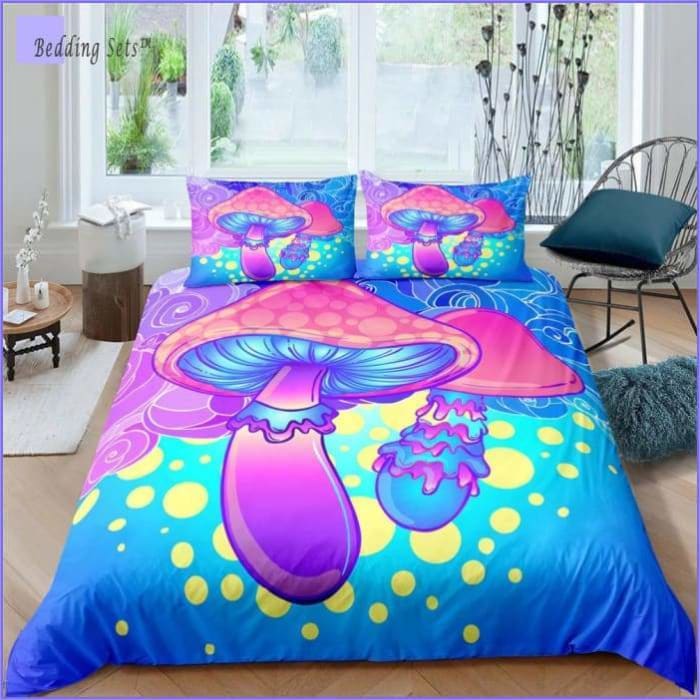 Hippie Pink Mushroom Dynebetræk