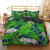 Hvid Tiger Jungle Print Dynebetræk