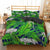 Hvid Tiger Jungle Print Dynebetræk