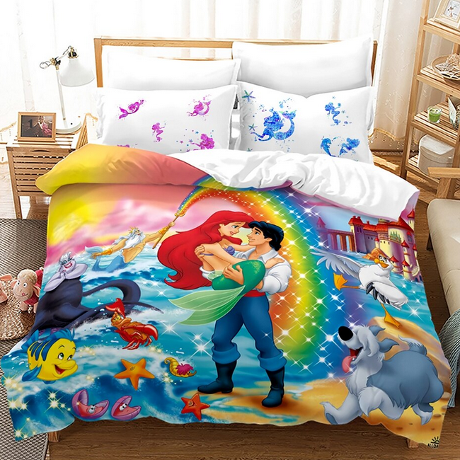 Den Lille Havfrue Happy Ending Dynebetræk