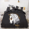 Flerfarvet Unicorn Dynebetræk