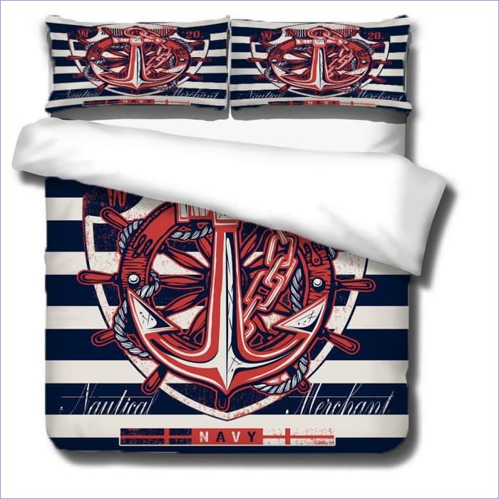 Navy Anchor Dynebetræk