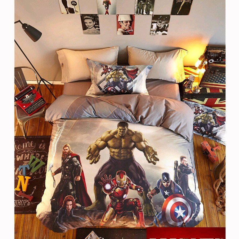 Marvel Avengers Paplanhuzat 100% Pamut