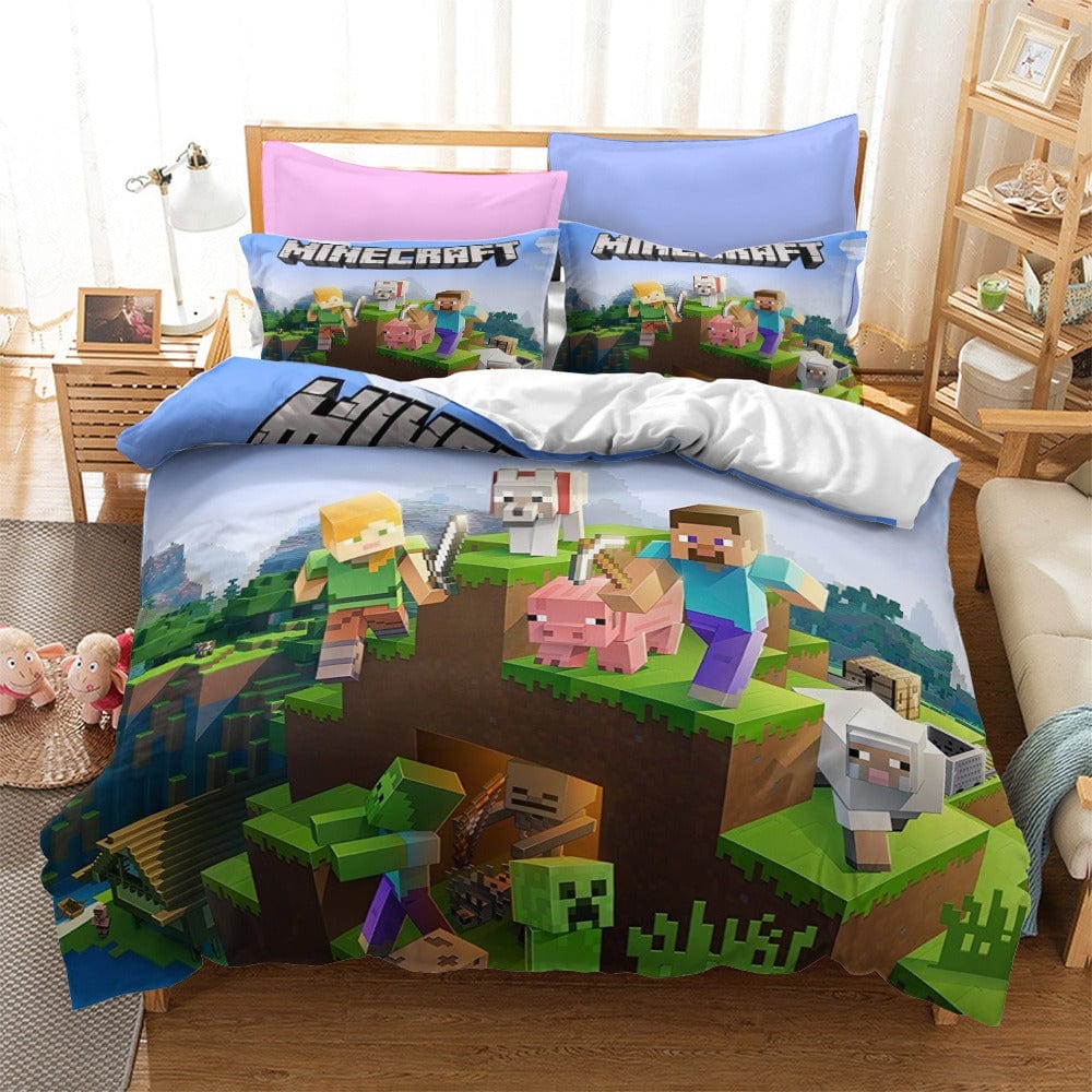Minecraft Dynebetræk 1 Személy