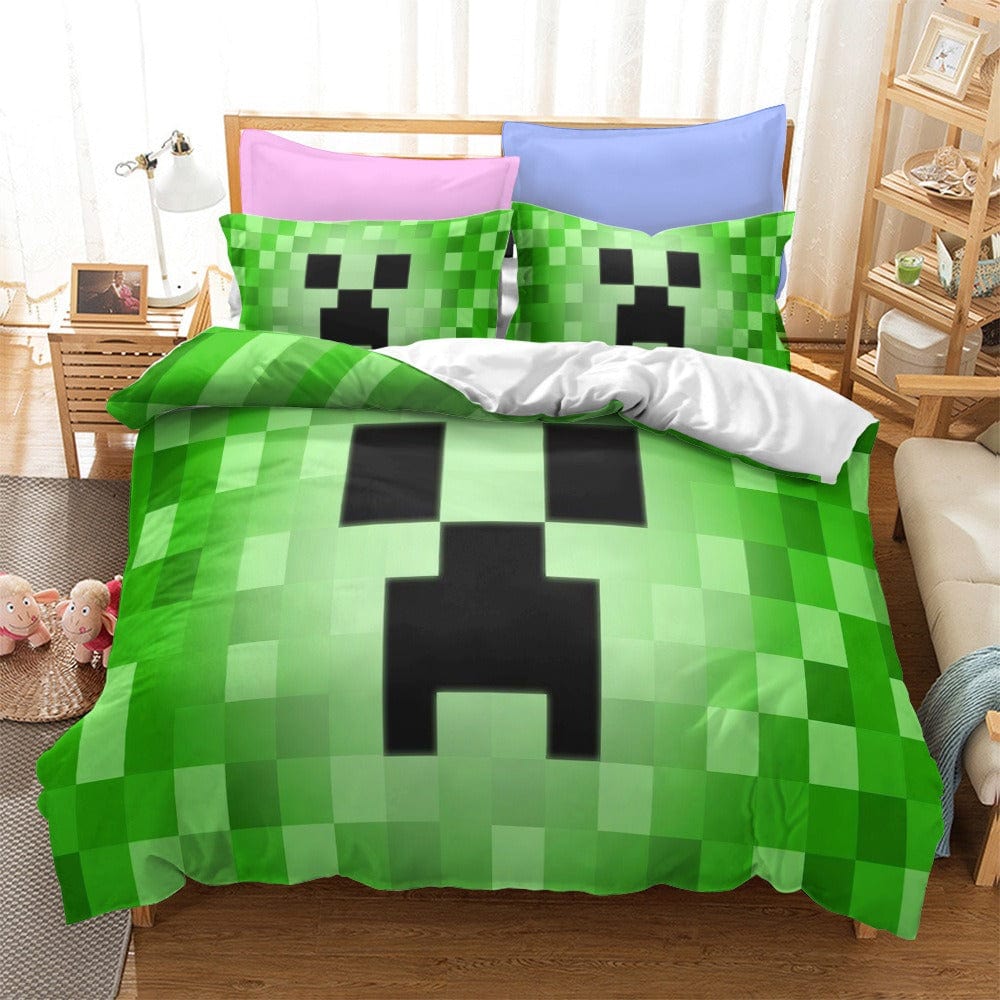 Minecraft Screeper Dynebetræk