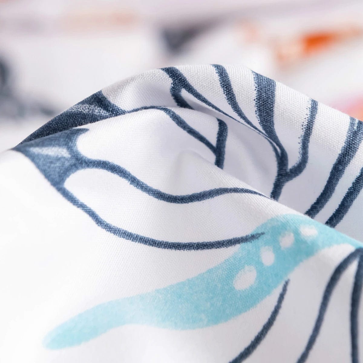 Flerfarvet Butterflies Dynebetræk