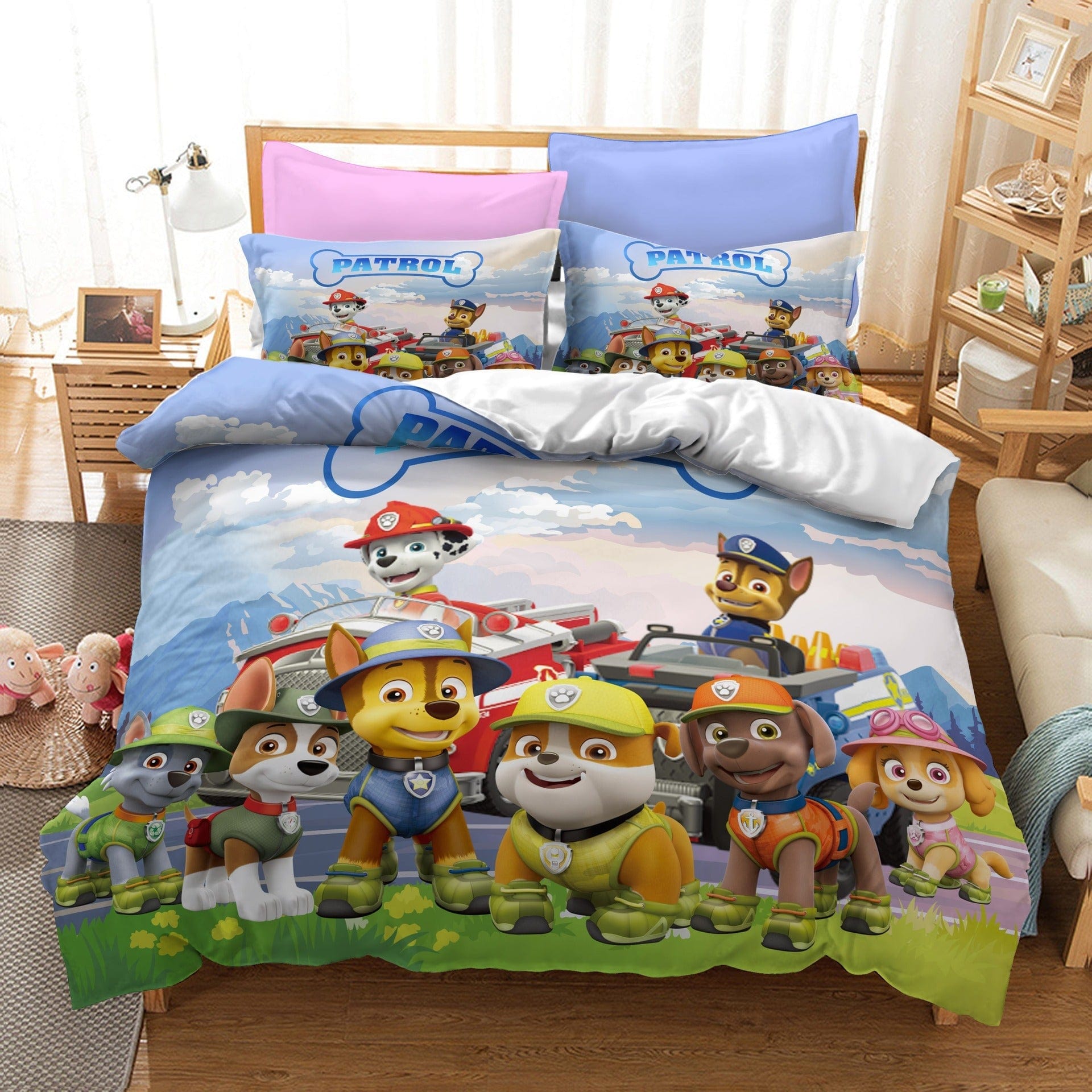 Paw Patrol Dynebetræk 1 Személy