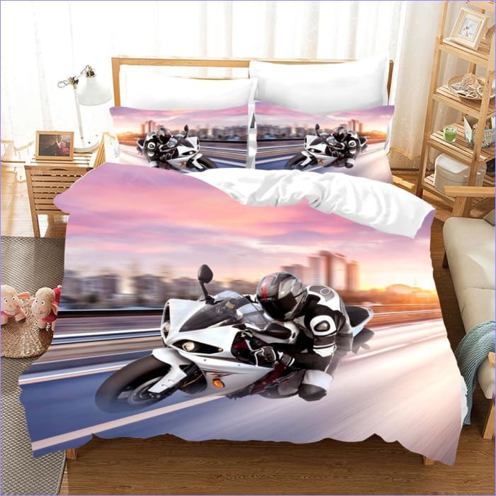 Dynebetræk Til Racermotorcykelfører