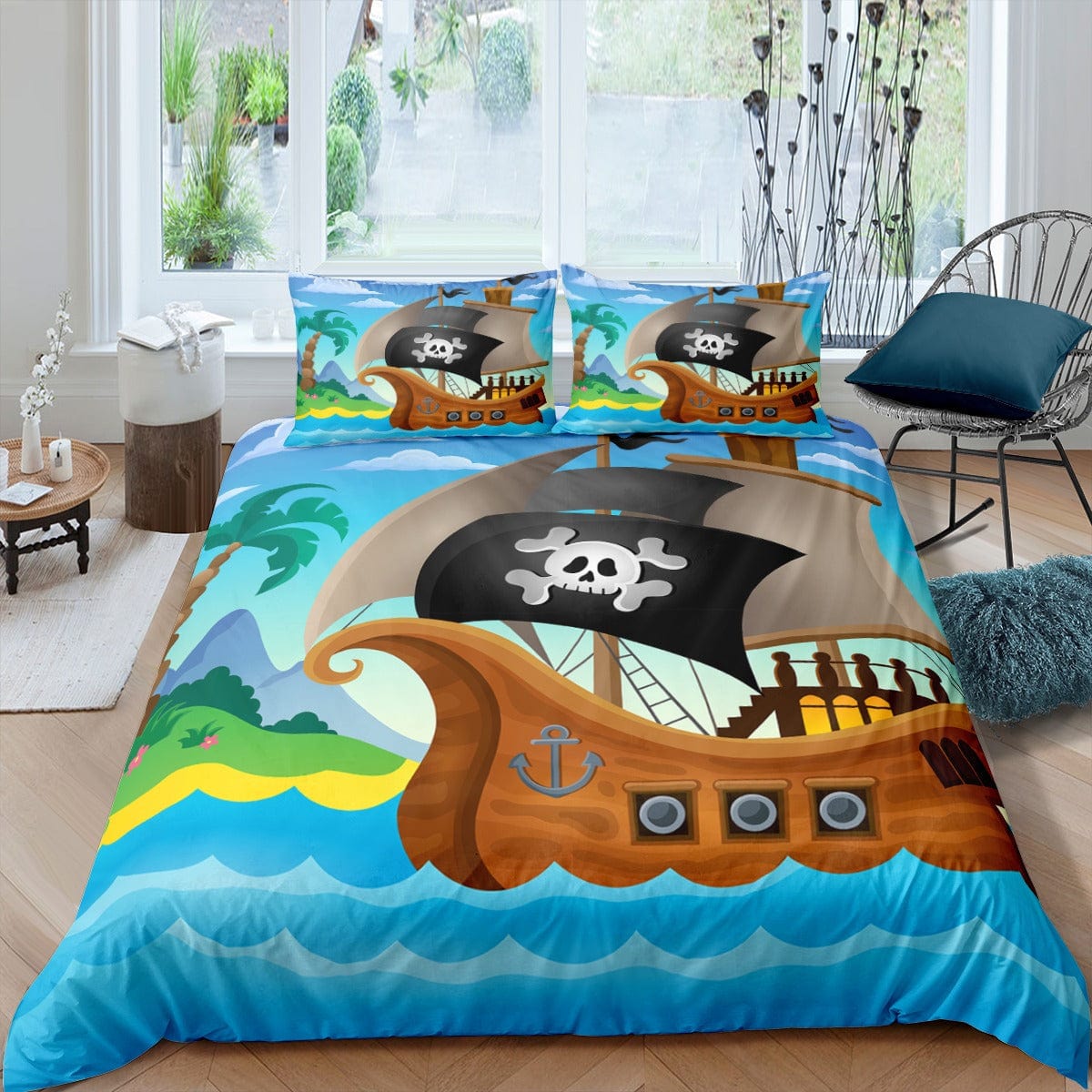 Pirate Dynebetræk 200x200
